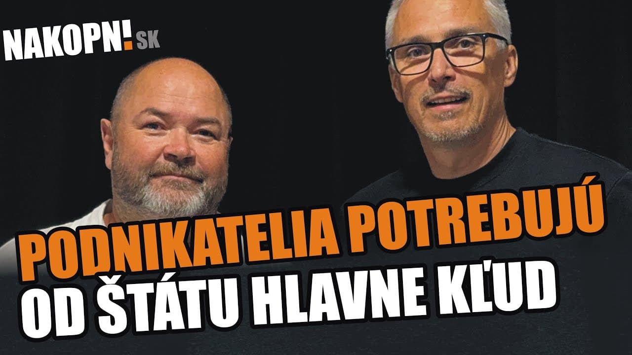 Podnikatelia potrebujú od štátu hlavne kľud.