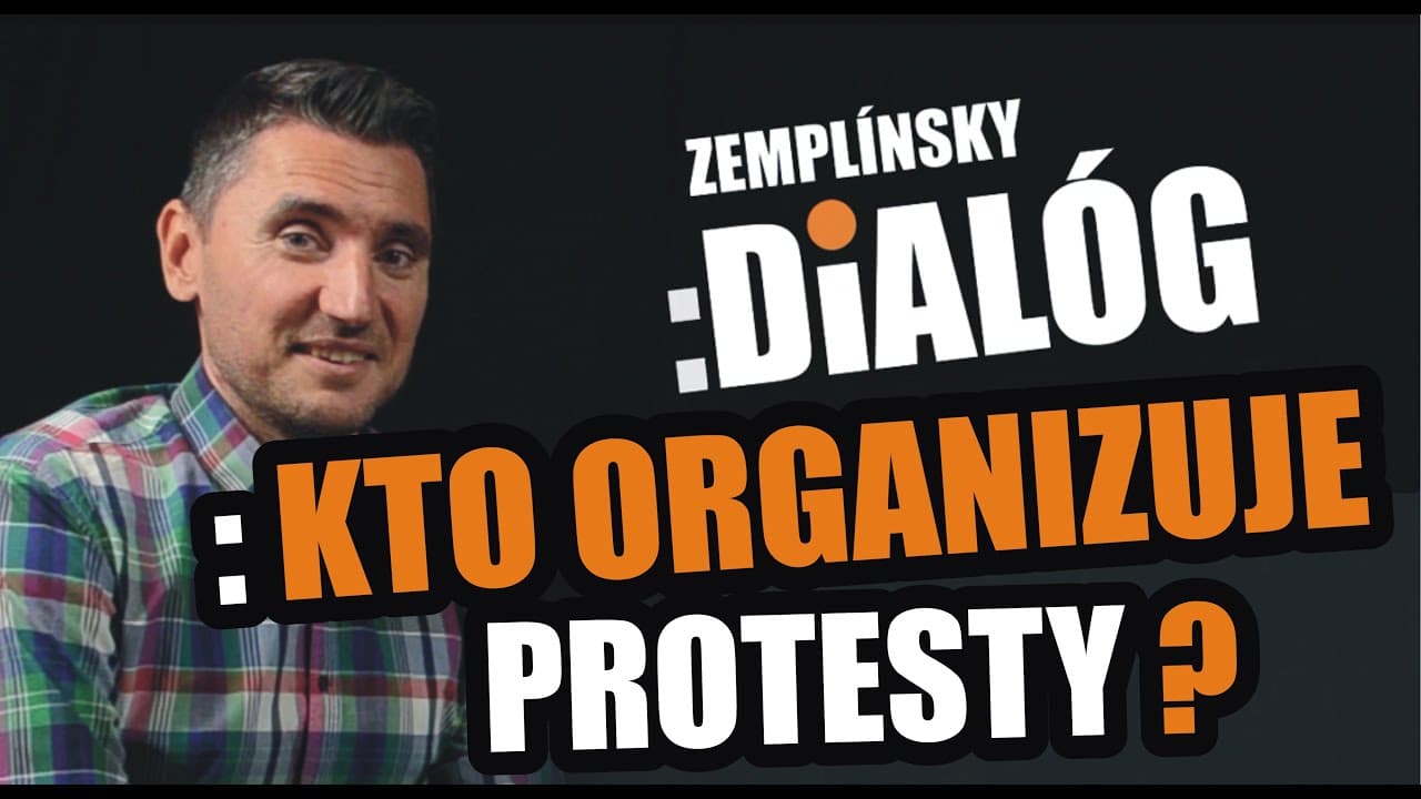 Kto organizuje protesty na Slovensku?