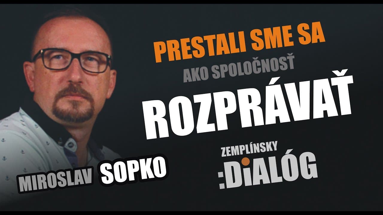 Prestali sme sa rozprávať