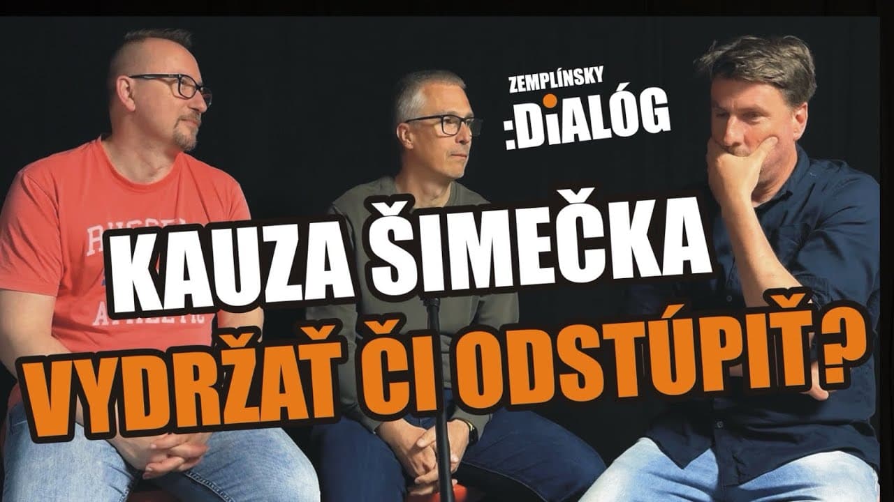 Kauza Šimečka, vydržať či odstúpiť?