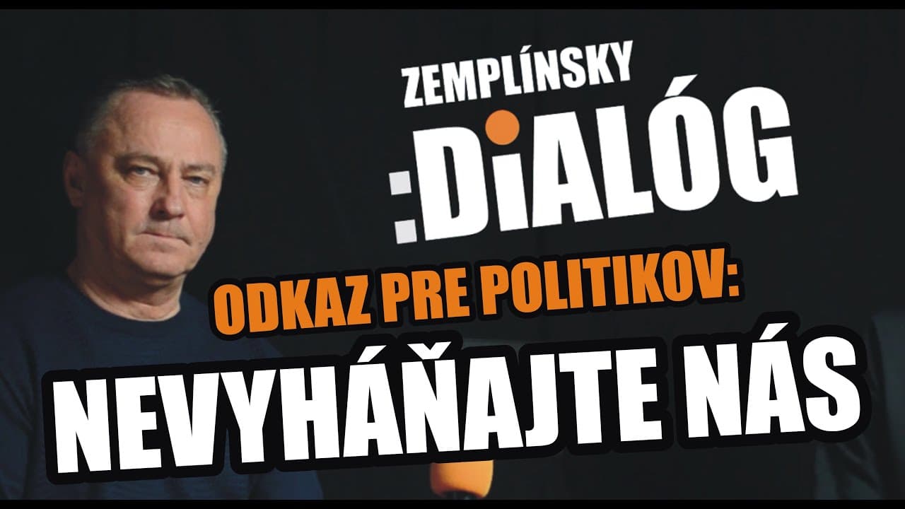 Odkaz politikom: Nevyháňajte nás