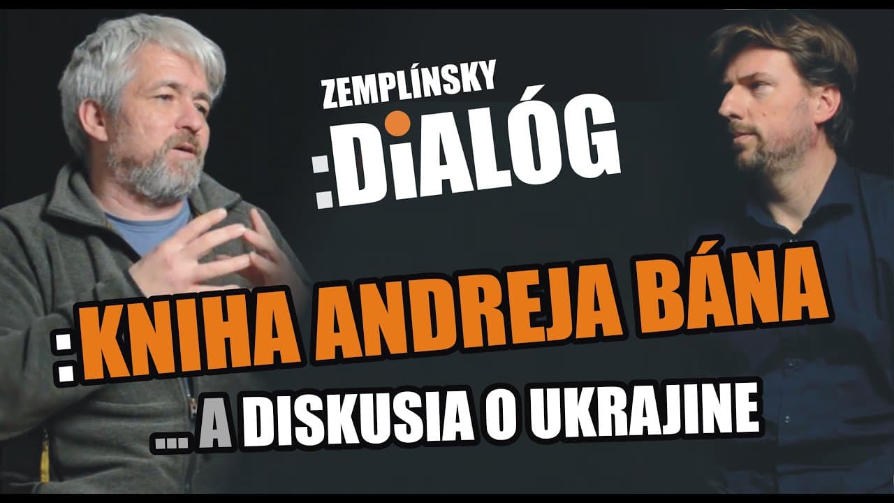 Andrej Bán a jeho kniha o Ukrajine