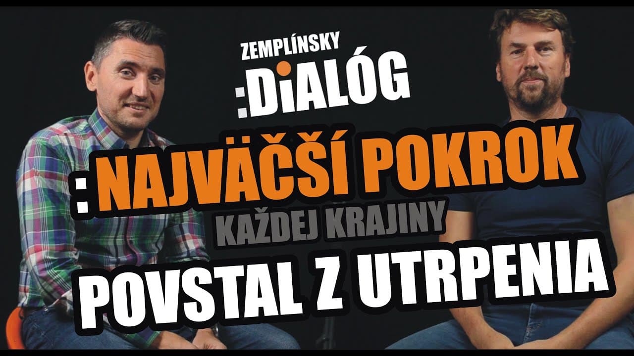 Najväčší pokrok vzíde z utrpenia