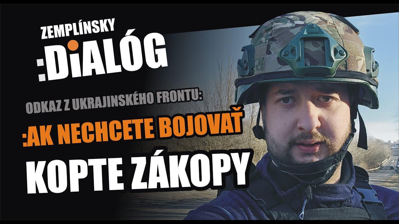 Odkaz Slovákom: Kopte zákopy!